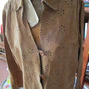 Vintage Coldwater Creek Leather Jacket